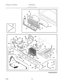 06 - Cooling System parts for Electrolux Refrigerator GRFN2853AF4 from AppliancePartsPros.com