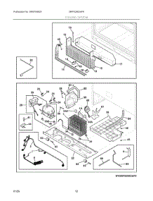 06 - Cooling System parts for Electrolux Refrigerator GRFN2853AF6 from AppliancePartsPros.com