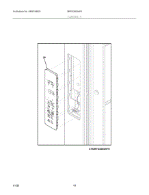 07 - Controls parts for Electrolux Refrigerator GRFN2853AF6 from AppliancePartsPros.com