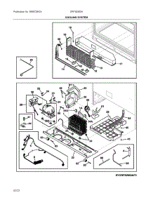 Cooling System parts for Electrolux Refrigerator GRFS2853AD0 from AppliancePartsPros.com