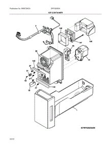 Ice Container parts for Electrolux Refrigerator GRFS2853AD0 from AppliancePartsPros.com