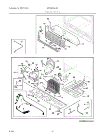 06 - Cooling System parts for Electrolux Refrigerator GRFS2853AD9 from AppliancePartsPros.com