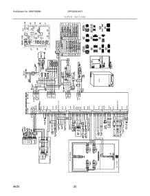 10 - Wiring Diagram parts for Electrolux Refrigerator GRFS2853AF3 from AppliancePartsPros.com