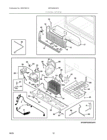 06 - Cooling System parts for Electrolux Refrigerator GRFS2853AF4 from AppliancePartsPros.com