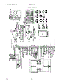 10 - Wiring Diagram parts for Electrolux Refrigerator GRFS2853AF6 from AppliancePartsPros.com