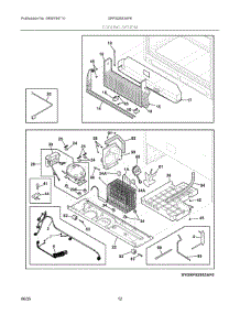 06 - Cooling System parts for Electrolux Refrigerator GRFS2853AF6 from AppliancePartsPros.com