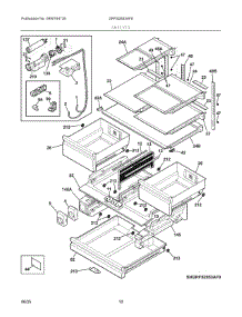 05 - Shelves parts for Electrolux Refrigerator GRFS2853AF8 from AppliancePartsPros.com