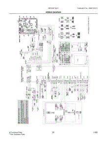 11 - Wiring Diagram parts for Electrolux Refrigerator GRFS287DAF1 from AppliancePartsPros.com