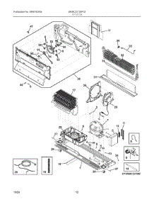 07 - System parts for Electrolux Refrigerator GRMC2273BF02 from AppliancePartsPros.com