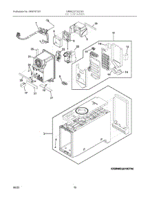 09 - Ice Container parts for Electrolux Refrigerator GRMC2273CD03 from AppliancePartsPros.com