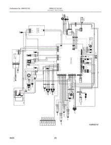 11 - Wiring Diagram parts for Electrolux Refrigerator GRMC2273CD03 from AppliancePartsPros.com