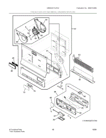 06 - Fresh Food System  /  Middle Drawer Air Flow parts for Electrolux Refrigerator GRMG2272CF02 from AppliancePartsPros.com