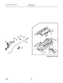 10 - Ice Maker parts for Electrolux Refrigerator GRMG2272CF03 from AppliancePartsPros.com