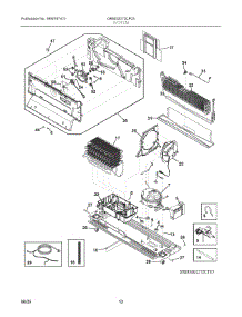 07 - System parts for Electrolux Refrigerator GRMG2272CF03 from AppliancePartsPros.com