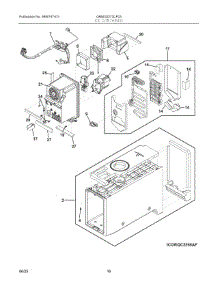 09 - Ice Container parts for Electrolux Refrigerator GRMG2272CF03 from AppliancePartsPros.com
