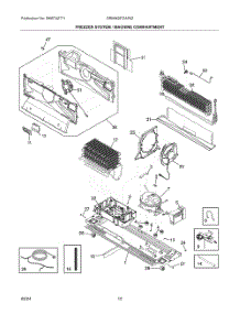 07 - Freezer System  /  Machine Compartment parts for Electrolux Refrigerator GRMN2872AF02 from AppliancePartsPros.com