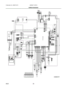 11 - Wiring Diagram parts for Electrolux Refrigerator GRMS2773AF00 from AppliancePartsPros.com