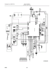 11 - Wiring Diagram parts for Electrolux Refrigerator GRQC2255BF03 from AppliancePartsPros.com