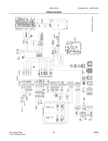 12 - Wiring Diagram parts for Electrolux Refrigerator GRSC2352AD1 from AppliancePartsPros.com