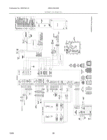 11 - Wiring Schematic parts for Electrolux Refrigerator GRSC2352AD6 from AppliancePartsPros.com
