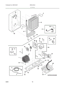 07 - System parts for Electrolux Refrigerator GRSC2352AF2 from AppliancePartsPros.com