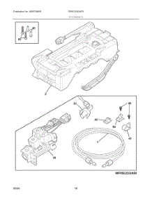 10 - Ice Maker parts for Electrolux Refrigerator GRSC2352AF5 from AppliancePartsPros.com