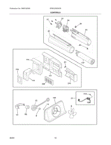 06 - Controls parts for Electrolux Refrigerator GRSC2352AF8 from AppliancePartsPros.com