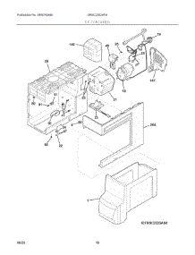 09 - Ice Container parts for Electrolux Refrigerator GRSC2352AFA from AppliancePartsPros.com