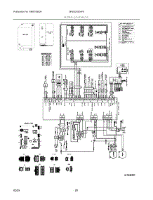 11 - Wiring Schematic parts for Electrolux Refrigerator GRSS2352AF5 from AppliancePartsPros.com