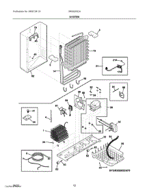 07 - System parts for Electrolux Refrigerator GRSS2652AD0 from AppliancePartsPros.com