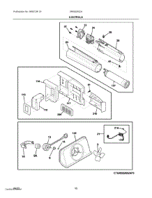 06 - Controls parts for Electrolux Refrigerator GRSS2652AD0 from AppliancePartsPros.com
