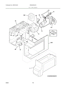 09 - Ice Container parts for Electrolux Refrigerator GRSS2652AF2 from AppliancePartsPros.com