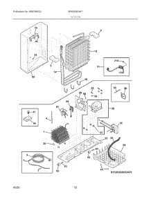 07 - System parts for Electrolux Refrigerator GRSS2652AF7 from AppliancePartsPros.com