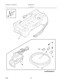 10 - Ice Maker parts for Electrolux Refrigerator GRSS2652AF9 from AppliancePartsPros.com
