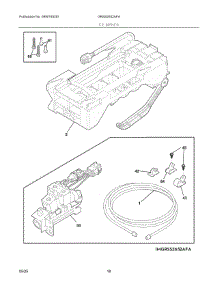 10 - Ice Maker parts for Electrolux Refrigerator GRSS2652AFA from AppliancePartsPros.com
