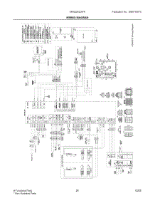12 - Wiring Diagram parts for Electrolux Refrigerator GRSS2652AFK from AppliancePartsPros.com