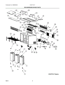 02 - Recommended Spare Parts parts for Electrolux KCMT7027 from AppliancePartsPros.com