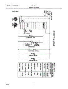 03 - Wiring Diagram parts for Electrolux KCPT729 from AppliancePartsPros.com