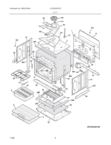03 - Body parts for Electrolux LFEW3026TFD from AppliancePartsPros.com