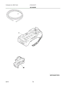 10 - Ice Maker parts for Electrolux Refrigerator LFSC2324VF1 from AppliancePartsPros.com