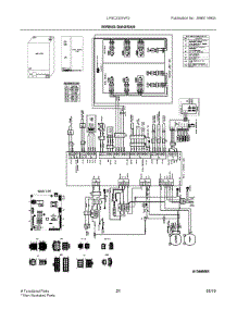 12 - Wiring Diagram parts for Electrolux Refrigerator LFSC2324VF2 from AppliancePartsPros.com