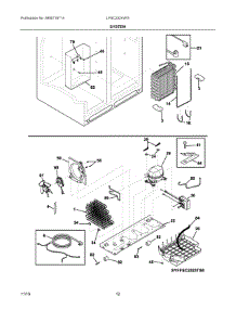 07 - System parts for Electrolux Refrigerator LFSC2324VF5 from AppliancePartsPros.com