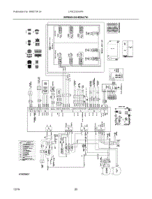 11 - Wiring Schematic parts for Electrolux Refrigerator LFSC2324VF6 from AppliancePartsPros.com