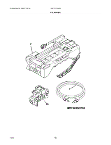 10 - Ice Maker parts for Electrolux Refrigerator LFSC2324VF6 from AppliancePartsPros.com