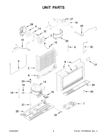06 - Wiring Schematic parts for Electrolux Refrigerator LFTR2021TFF from AppliancePartsPros.com