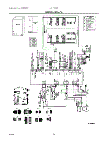 11 - Wiring Schematic parts for Electrolux Refrigerator LGHK2336TD5 from AppliancePartsPros.com