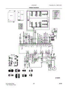 12 - Wiring Diagram parts for Electrolux Refrigerator LGHK2336TF5 from AppliancePartsPros.com