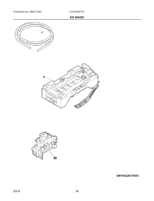 10 - Ice Maker parts for Electrolux Refrigerator LGHX2636TF7 from AppliancePartsPros.com