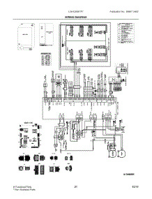 12 - Wiring Diagram parts for Electrolux Refrigerator LGHX2636TF7 from AppliancePartsPros.com