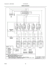 06 - Wiring Diagram+ parts for Electrolux Range PCFE3080AFB from AppliancePartsPros.com